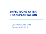 Transplant Infectious Diseases - Vanderbilt University Medical Center