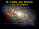 The Hubble Space Telescope - the first 10 years