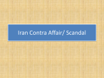 Iran Contra Affair/ Scandal