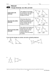Prove Triangles Similar Worksheet