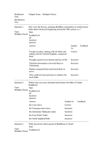 Chapter 16 Exam - multiple choice