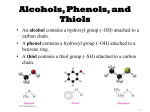 Alcohols, Phenols, and Thiols