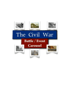 Civil War Carousel Activity