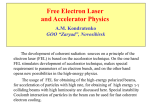 FEL and Accelerator Physics
