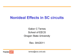 Nonideal Effects in SC circuits
