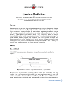 Quantum Oscillations - Brown University Wiki