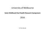 Early childhood oral health in Aboriginal
