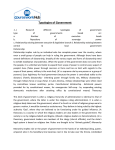 Typologies of Government