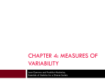 Chapter 4 variability