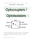 MIT-240 Lab#5 - Optocouplers - Community College of Allegheny