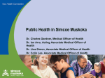 Position Enhancement Summary - Simcoe Muskoka District Health