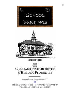 school buildings - History Colorado