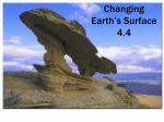 Changing Earth`s Surface