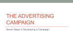 The Advertising campaign