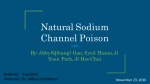 Sodium channel poisons