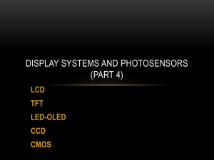 06_Part_04_Dipsplay And Photosensing Systems