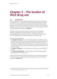 Chapter 3 – The burden of illicit drug use