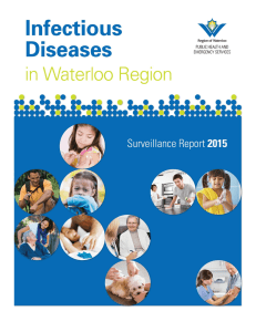 Waterloo Region Annual Infectious Disease Report 2015