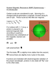 Nuclear Magnetic Resonance (NMR) Spectroscopy – An