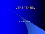 VERB TENSES