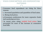 FOOD CONSUMPTION AND EXPENDITURE PATTERNS