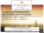 Creating an Environment for Growth and Prosperity (15th ed.)