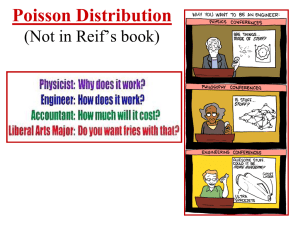 Sect. 1.5: Probability Distribution for Large N