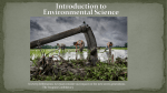 Introduction to Environmental Science