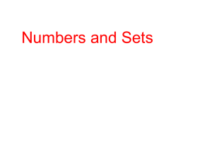 Number Set Review #1 File