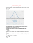 Statistics Sample Test Solution Chapter 6: Normal Probability