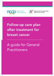 Follow-up care plan after treatment for breast cancer A guide