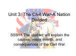 5th Grade Unit 4 Civil War