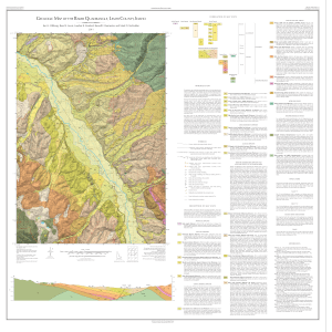 Geologic Map of the Baker Quadrangle, Lemhi County, Idaho: DWM