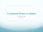Functional illness in elderly
