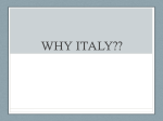 ss8-Renaissance Lesson 2- WHY ITALY