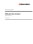 ERStudio Data Architect - Embarcadero Technologies Product