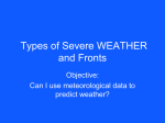 Weather Notes