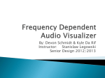 Frequency Dependent Audio Visualizer