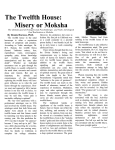 The Twelfth House: Misery or Moksha