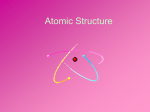 Atomic structure