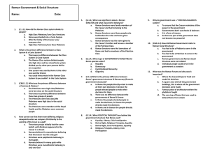 roman class/government quiz