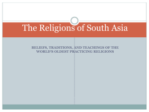Four S Asia Religions