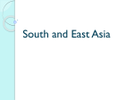 South and East Asia - St. Charles Parish Public Schools