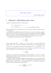 t-tests and p-values 1 Student`s t distribution and t