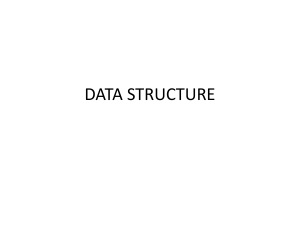 DATA STRUCTURE