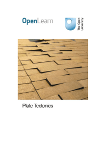 Plate Tectonics - The Open University