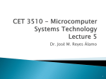 CET3510 – Lecture 5