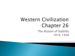 Western Civilization Chapter 26
