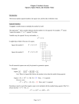 Chapter 2 Section 6 Lesson Squares, Square Roots, and Absolute