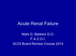 Acute Renal Failure